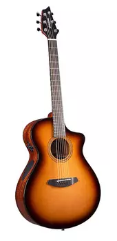 Breedlove Solo Pro Concert Edgeburst CE Красный кедр-африканское красное дерево Solo Pro Concert Edgeburst CE Red Cedar-African Mahogany