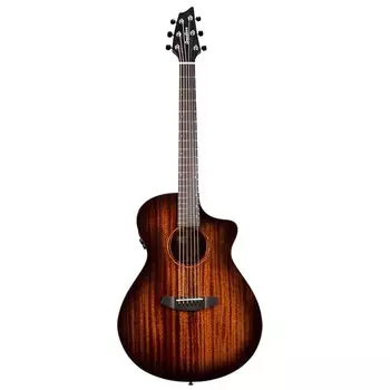 Breedlove Wildwood Pro Concert W/Bag Suede CE African Mahogany - African Mahogany WWCN38CEAMAM