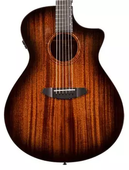 Breedlove Wildwood Pro Concerto Suede CE African Mahogany-African Mahogany с сумкой Wildwood Pro Concerto Suede CE African Mahogany-African Mahog...