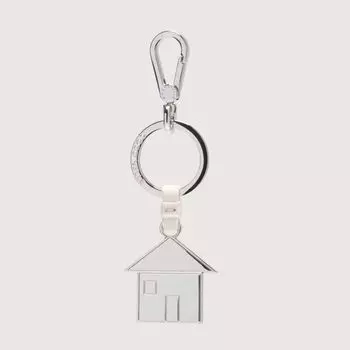 Брелок Coccinelle Basic Metal Nickel , цвет Blanco