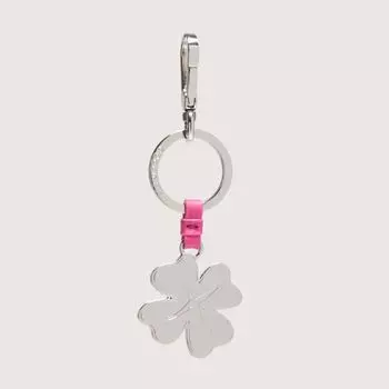 Брелок Coccinelle Basic Metal Nickel , цвет Fucsia