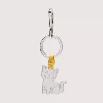 Брелок Coccinelle Basic Metal Nickel , цвет Soleado