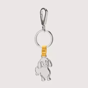 Брелок Coccinelle Basic Metal Nickel , цвет Soleado