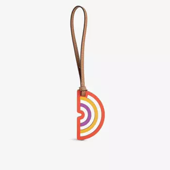 Брелок из искусственной кожи с логотипом Rainbow Stella Mccartney, цвет rainbow