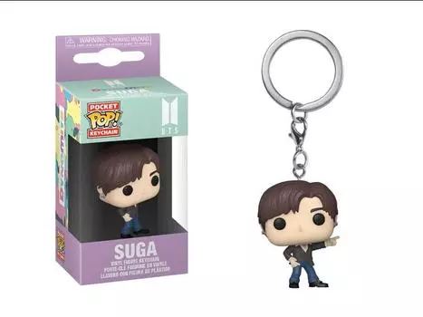 Брелок Pocket Pop! Keychain: BTS - Suga (Dynamite) Funko