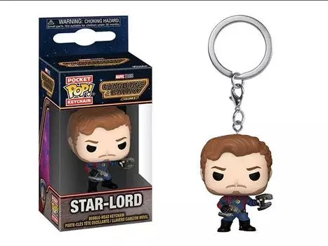 Брелок Pocket Pop! Keychain: Guardians of the Galaxy Vol. 3 - Star-Lord Funko