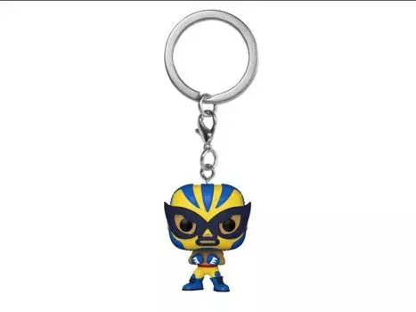 Брелок Pocket Pop! Keychain: Marvel Lucha Libre - El Animal Indestructible (Wolverine) Funko