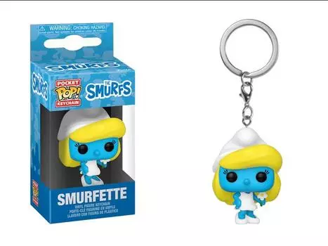 Брелок Pocket Pop! Keychain: The Smurfs - Smurfette Funko