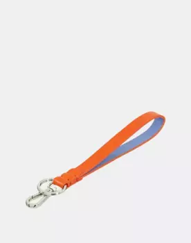 Брелок с кожаным ремешком на запястье и карабином Dudu, оранжевый