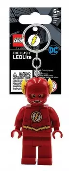 Брелок со светодиодной подсветкой LEGO SUPER HEROES DC FLASH LGL KE65H