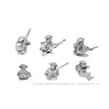 Брен Кэрриер Экипаж, WWII Command Decision Miniatures - UK - Infantry (15mm) (Old Glory)