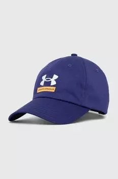 Брендированная бейсболка Under Armour, темно-синий