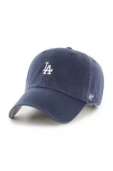 Брендовая кепка Los Angeles Dodgers 47 47brand, темно-синий