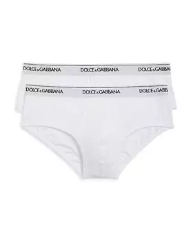 Брендовые трусы Brando, комплект из 2 штук Dolce & Gabbana, белый