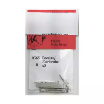 Бреслау/Карлсруэ, Figurehead Ships - WWI Ships - German Navy (1:6000) (Noble Miniatures)