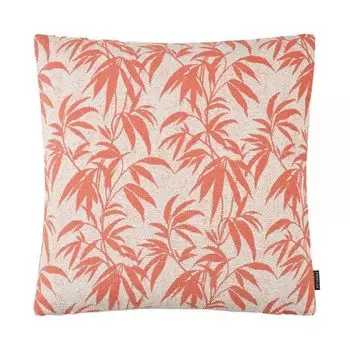 Брест Чехол на подушку Плетеный узор в виде листьев Оранжевый Размер: 40 х 60 см. Наполнитель подушки: Полиэстер Proflax
