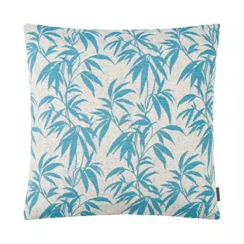 Брест Чехол на подушку Плетеный узор в виде листьев Бирюзовый Размер: 40 х 60 см. Наполнитель подушки: Нет Proflax