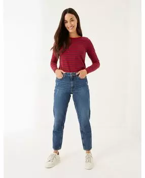 Бретонская футболка из органического хлопка - женские FatFace, мульти