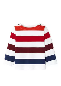 Бретонская футболка с длинными рукавами для маленьких мальчиков Jacadi Paris