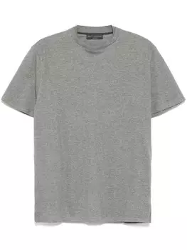 Brett Johnson футболка с двойным воротником, серый