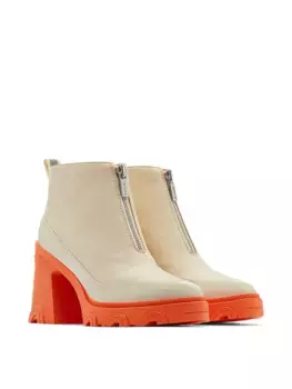 BREX HEEL ZIP ботильоны на молнии Sorel, оранжевый