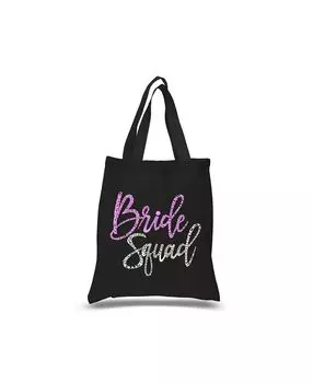 Bride Squad — сумка Word Art LA Pop Art, черный