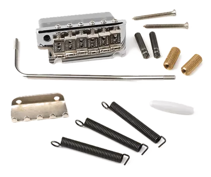 Бридж Fender 007-5091-049 American Standard Stratocaster Tremolo в сборе ('08-настоящее время) Хром 007-5091-049 American Standard Stratocaster Tremolo Bridge Assembly ('08-Present)