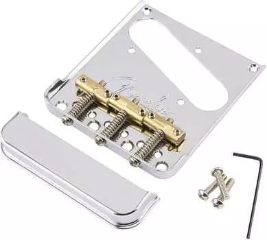 Бридж Fender 3-Saddle American Pro Telecaster в сборе (хром) 099-2005-000
