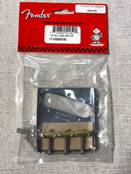 Бридж Fender 3-Saddle American Vintage Telecaster в сборе, хром 0990806100