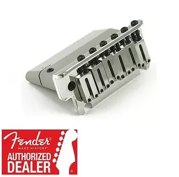 Бридж Fender American Deluxe Ultra Elite Stratocaster — хром — 003-6449-049 003-6449-049 American Deluxe Stratocaster Bridge