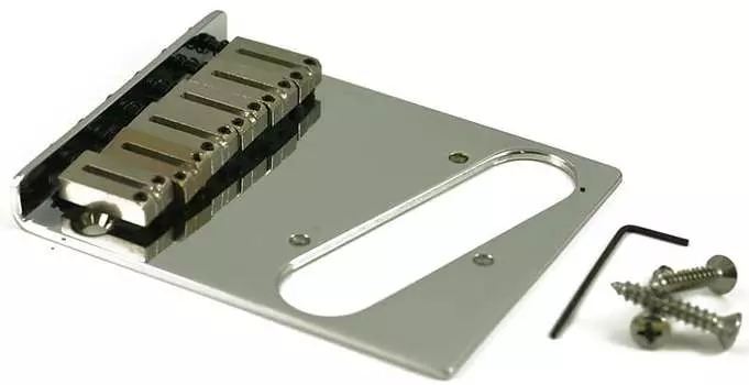 Бридж Fender American Series Telecaster в сборе с 6 седлами (хром) 0990807100
