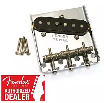 Бридж Fender American Vintage '62 Telecaster Custom в сборе со звукоснимателем 005-6069-049 005-6069 American Vintage '62 Telecaster Custom Bridge Assembly with Pickup