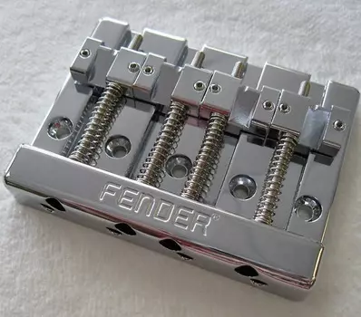 Бридж Fender High Mass Bass IV с латунными седлами 0994408000 HiMass Hi Mass Precision Jazz P bass bridge 099-4408-000