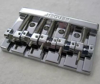 Бридж Fender High Mass Bass V с цинковыми седлами 0994409000 0994409000 099-4409-000