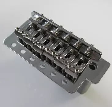 Бридж Fender LEFT HAND Mexico Standard Stratocaster Tremolo 0071016000 Lefty LH Big Block Vintage Strat Tremolo Bridge 007-1016-000