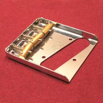 Бридж Fender Telecaster в винтажном стиле — с (3) изготовленными на заказ седлами с компенсацией