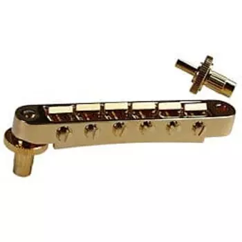 Бридж Gibson Nashville Tune-O-Matic с полной сборкой - золото