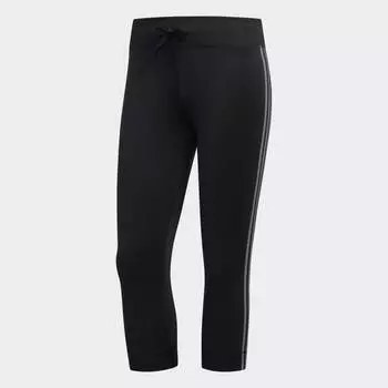 Бриджи adidas Believe This 3-Stripes 3/4, черный