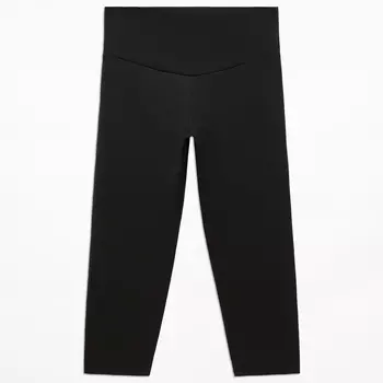 Бриджи Oysho Comfortlux High-Rise 40cm, черный