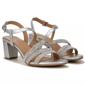 Бриджит сандалии Naturalizer, серебряный