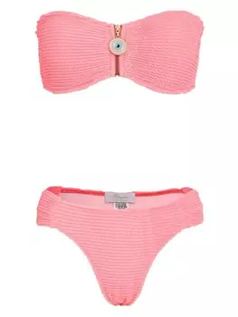 Brigitte комплект бикини бандо, розовый