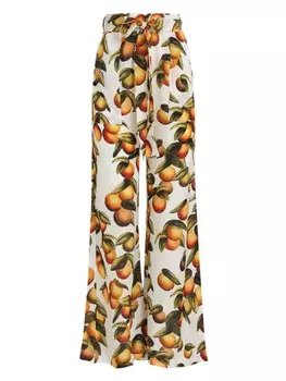 Brigitte расклешенные брюки Bia, белый