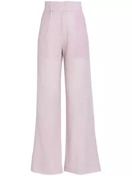 Brigitte расклешенные брюки Bia, розовый