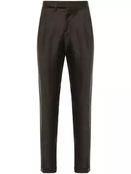 Briglia 1949 шерстяные брюки Quartieris строгого кроя, коричневый