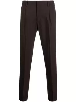 Briglia 1949 укороченные брюки чинос со складками, коричневый