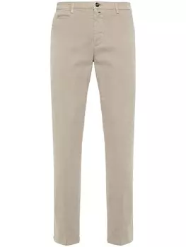 Briglia 1949 узкие брюки чинос, нейтральный цвет