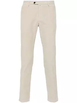 Briglia 1949 вельветовые брюки-чинос, нейтральный цвет