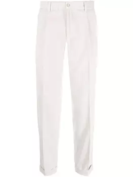 Briglia 1949 вельветовые брюки прямого кроя, нейтральный цвет