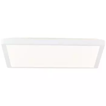 BRILLIANT белая светодиодная панель SORELL | Потолочный светильник с функцией памяти и таймером | Цвет света регулируется с помощью пульта дистанционного управления | 18 Вт 2300 люмен 3000–6500 Кельвин | пластик | 29,5x29,5 см, белый