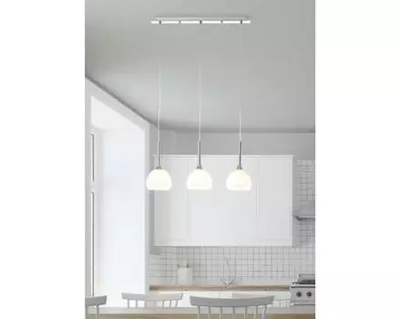 Brilliant Hadan, хром/бело-прозрачный